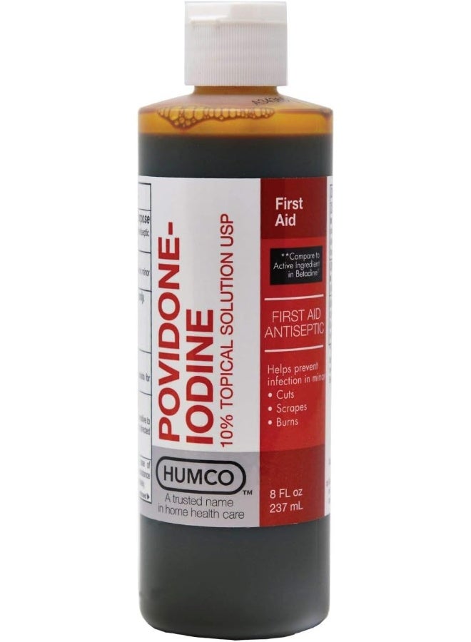 humco Iodine 10% Topical Solution - 470ml - Image 1